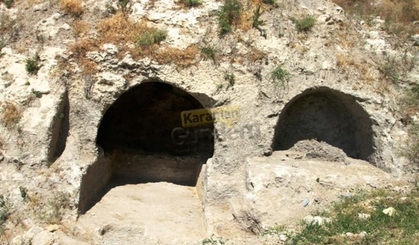 Ermenek Gökçeseki Ören Yerinde Tarih Fışkırıyor