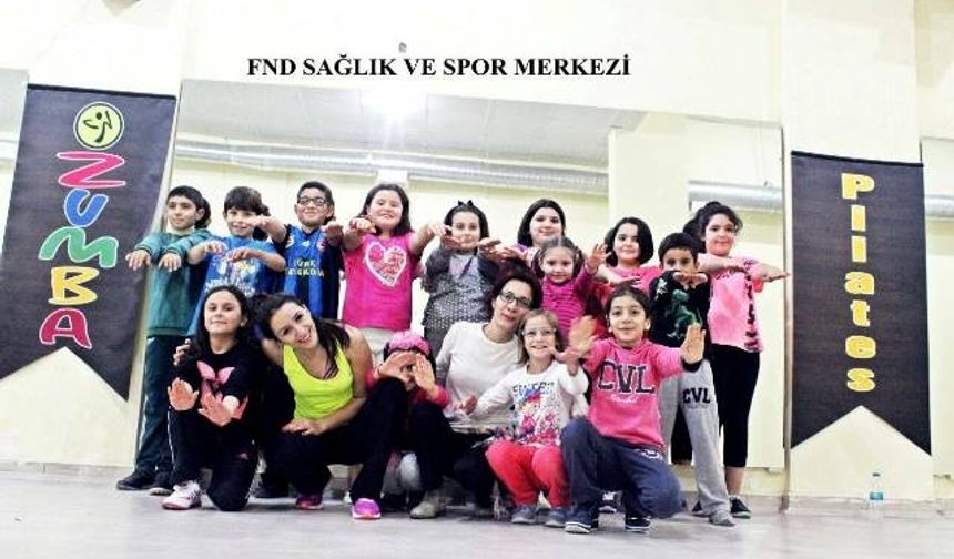 Pozitif Etüt Merkezi Öğrencilerine Zumba Sürprizi