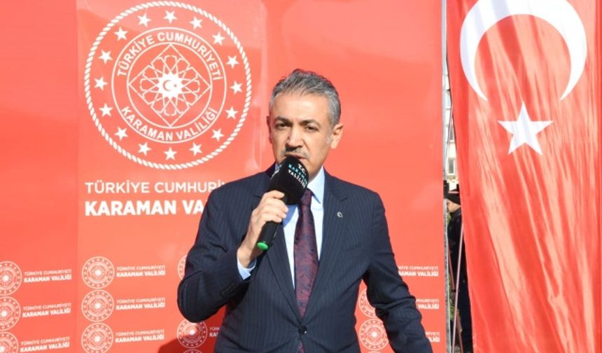 Karaman'da Çiftçilere Fidan Dağıtıldı