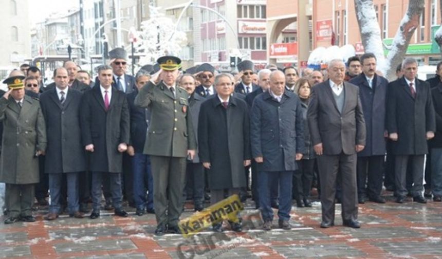 Karaman’da Çanakkale Şehitleri Anıldı