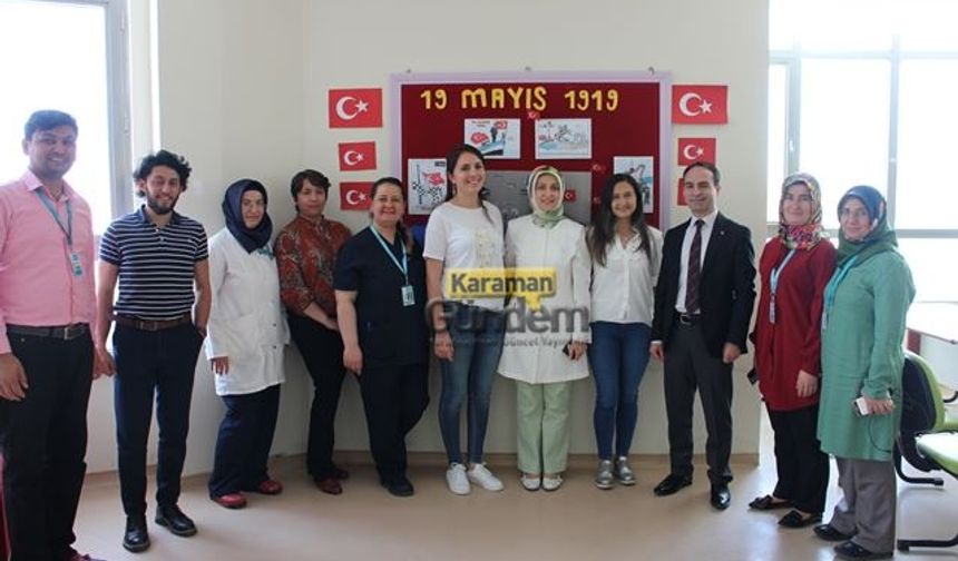 Karaman Devlet Hastanesinde 100.Yıl Etkinliği