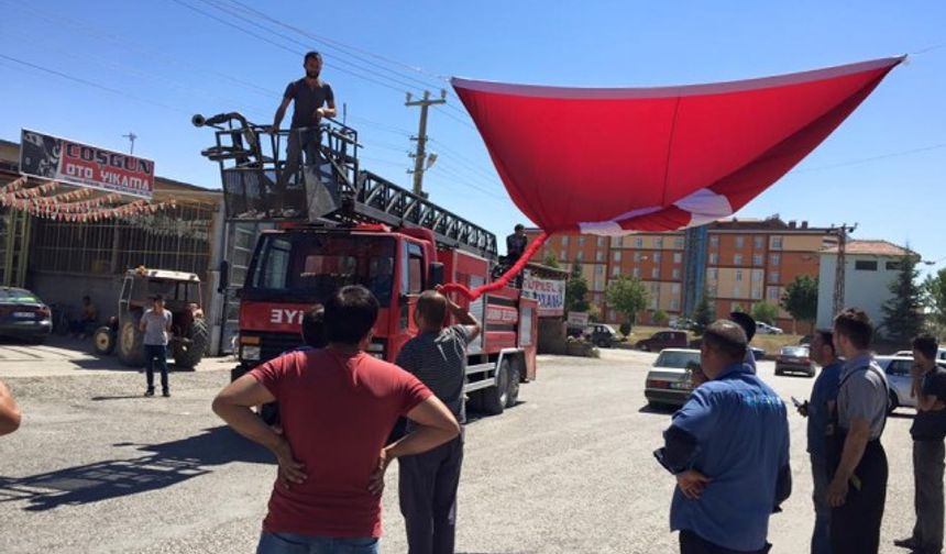 Karaman'da Sanayi Esnafından Teröre Tepki