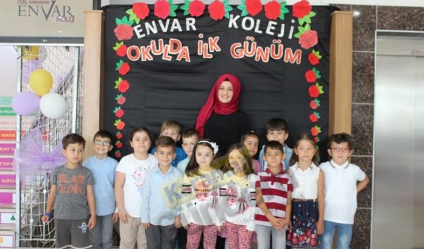 Envar Koleji’nde İlk Gün Heyecanı