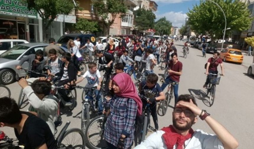 Karaman'da “Geleneksel 2. 1919 Pedal Etkinliği” Gerçekleşti