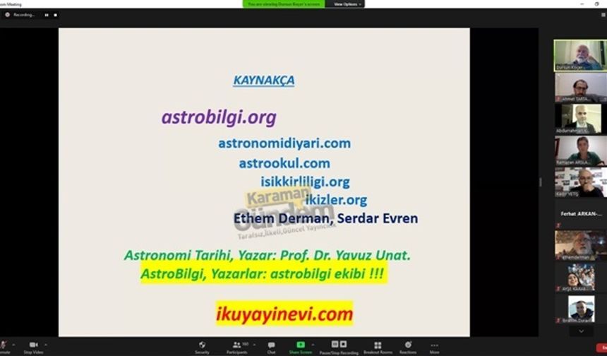 Gökbilimcilerle Öğretmenleri Buluşturan Astro Bilgi Karaman Eğitimleri Başladı