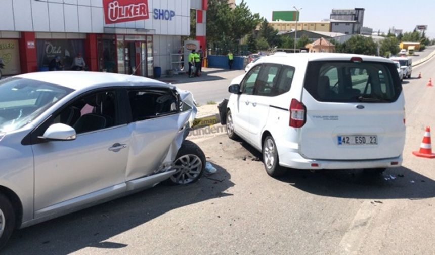 Karaman’da Trafik Kazası! 1 Kişi Yaralandı