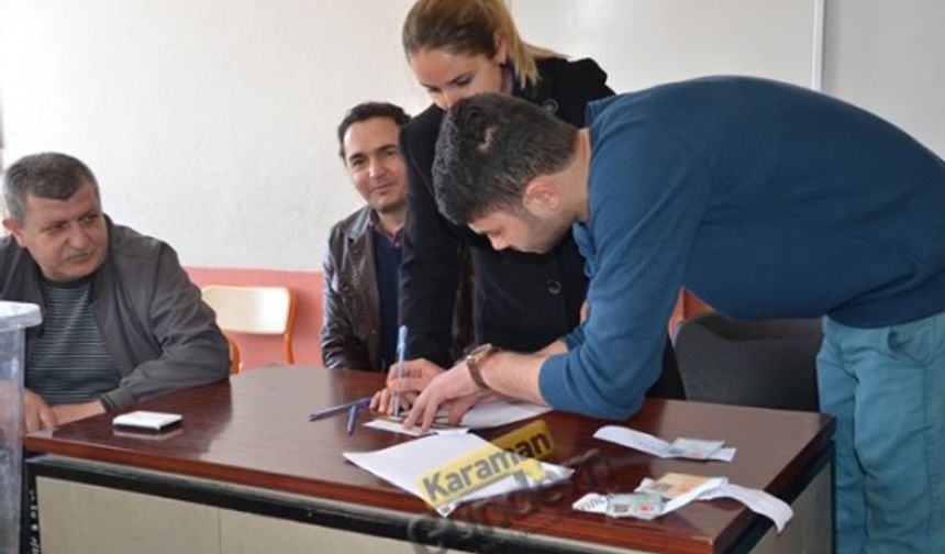 Karaman’da Referandum Manzaraları
