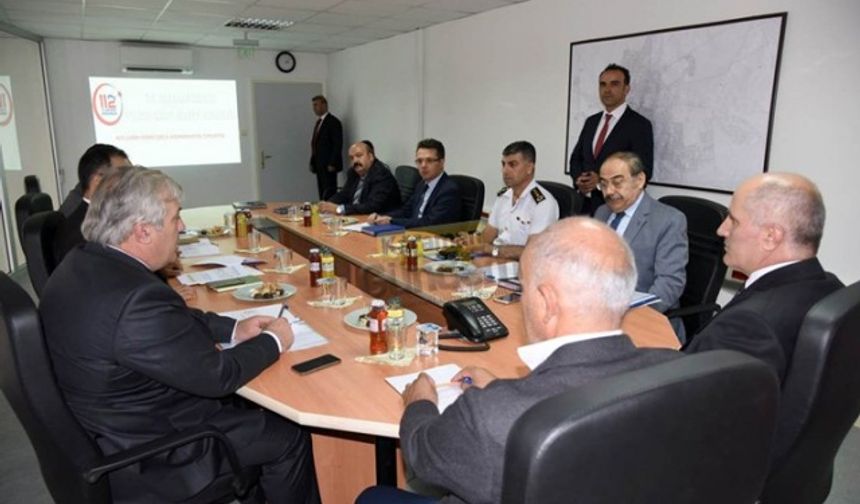 112 Acil Hizmetleri Kurulu Toplandı