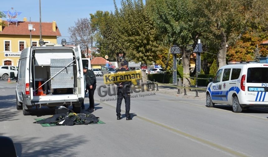 Karaman’da Şüpheli Paket Alarmı