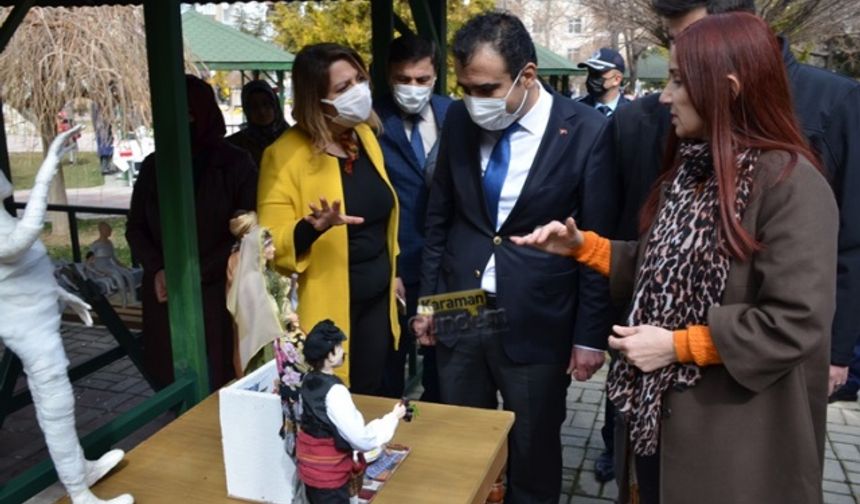 “İçimizdeki Renkleri Doğaya Nakşedelim” Sergisi Açıldı