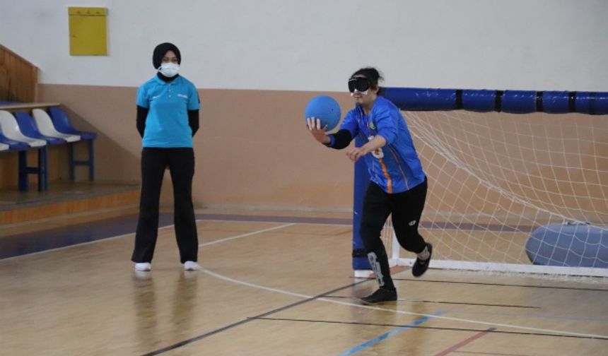 Karaman’da Goalball Müsabakaları Başladı