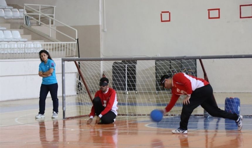 Karaman’da, Goalball 2. Lig Müsabakaları Başladı