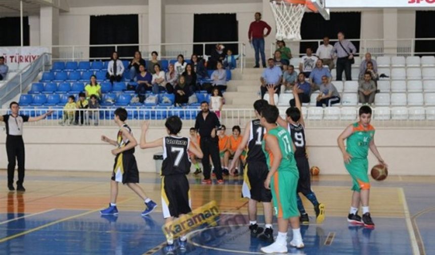 Karaman’da U13 Yarı Final Heyecanı Sona Erdi