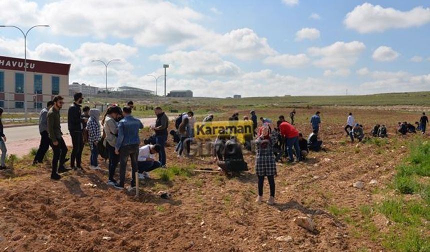 Yabancı Uyruklu Öğrenciler Fidan Dikti