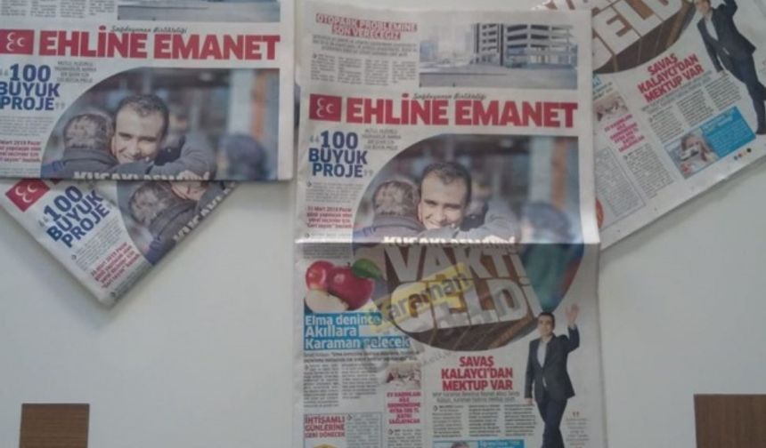 “Ehline Emanet” Gazetesi Dağıtılıyor