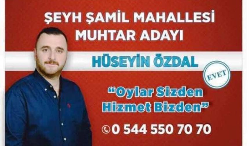 Hüseyin Özdal Muhtar Olursa Maaşını İhtiyaç Sahiplerine Harcayacak