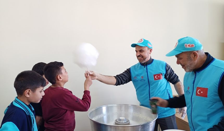 Rafet Nas İmam Hatip Ortaokulunda Pamuk Şeker Şenliği