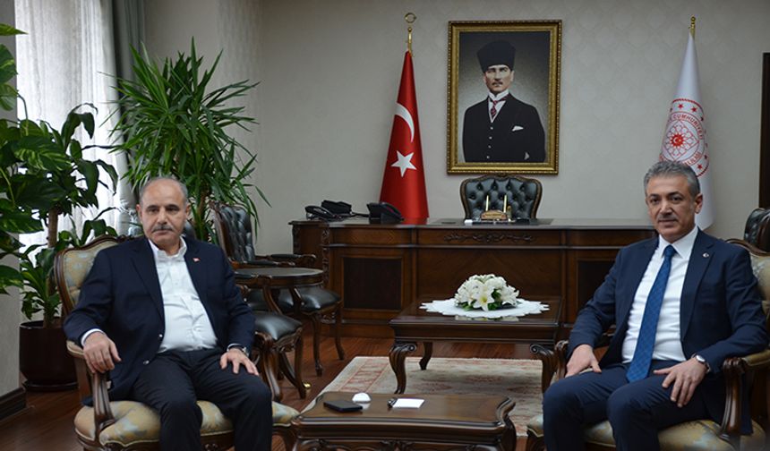 Emniyet Genel Müdürü Aktaş’tan Vali Akkoyun’a Ziyaret