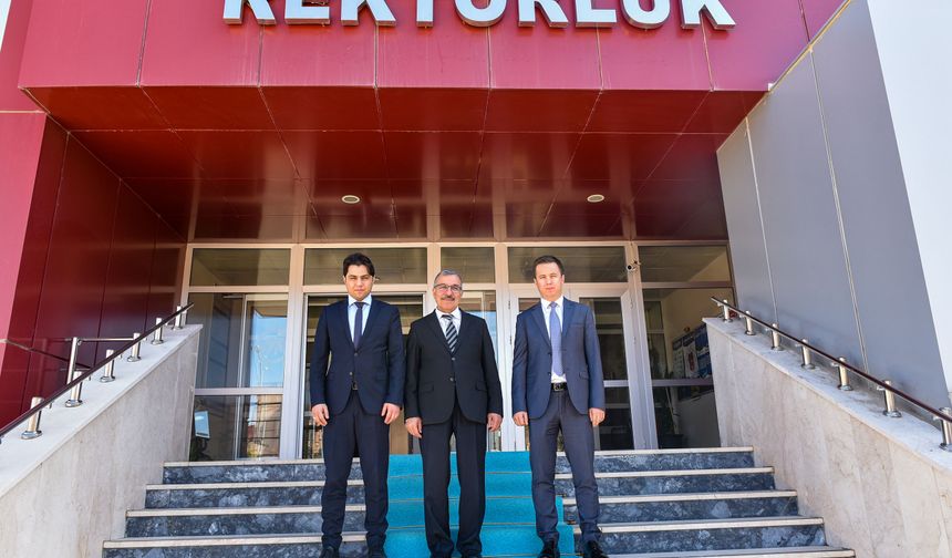 Başsavcı ve Adalet Komisyonu Başkanından Rektör Gavgalı’ya Ziyaret