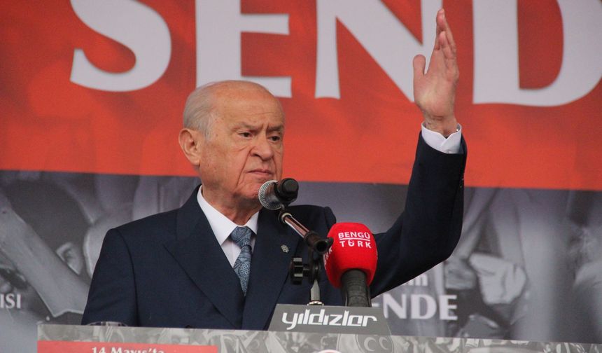 MHP Lideri Bahçeli: “Sözde Kürdistan Projesinin Figüranı Kılıçdaroğlu’dur”