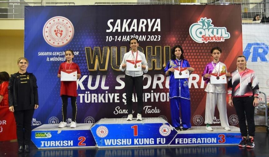 Karamanlı Sporculardan Wushu Kung Fu Şampiyonası’nda Türkiye Derecesi