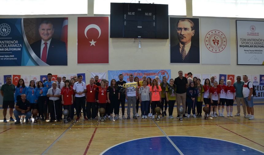 Karaman Golbol Türkiye Kupası Müsabakalarına Ev Sahipliği Yaptı