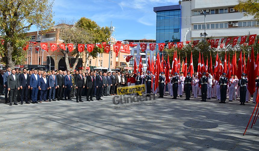 Karaman’da 29 Ekim Kutlamaları Başladı