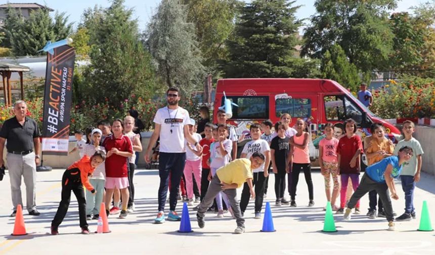 Karaman’da “Avrupa Spor Haftası” Kutlandı