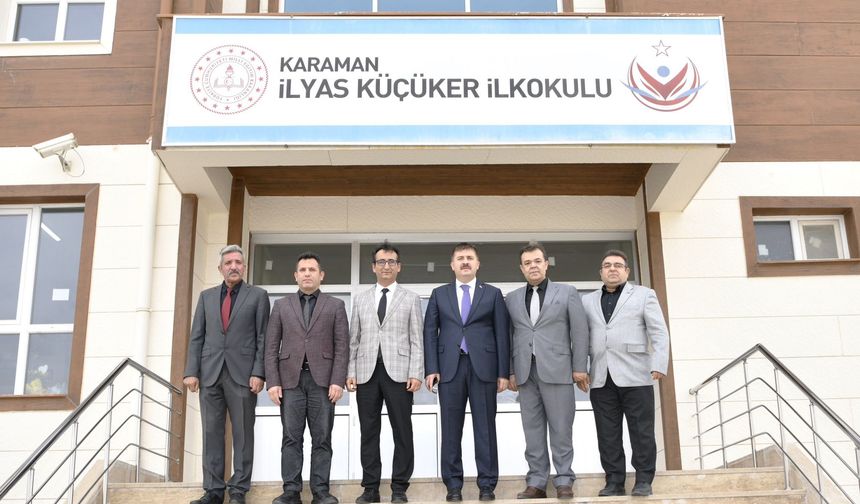 Vali Sarıibrahim, İlyas Küçüker İlkokulunu Ziyaret Etti