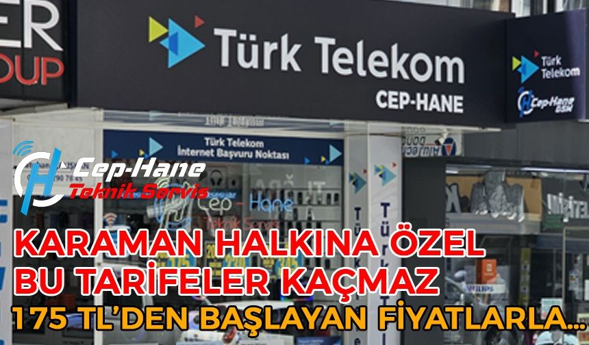 Karaman Halkına Özel Bu Tarifeler Kaçmaz