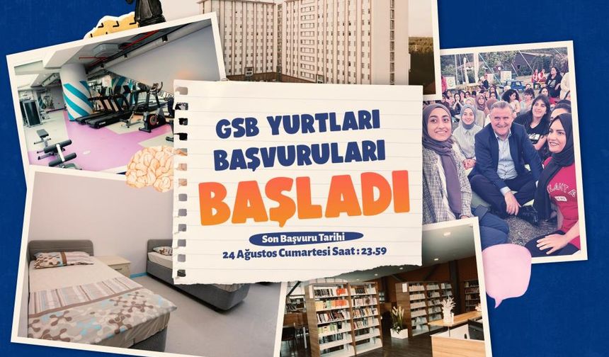 Bakan Bak GSB Yurt Başvurularının Başladığını Duyurdu