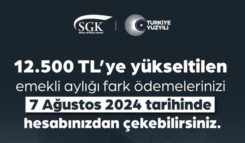 En Düşük Emekli Aylığının Fark Ödemesi Hesaplara Yatmaya Başladı