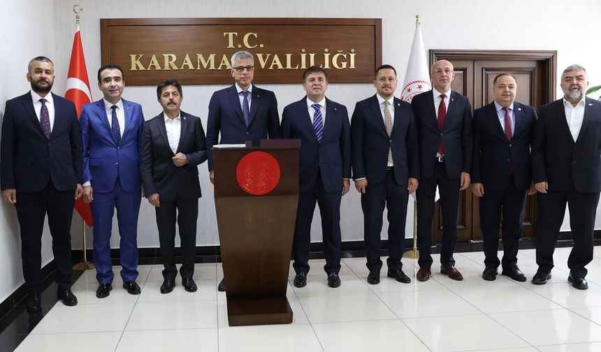 Bakan Memişoğlu Karaman’da