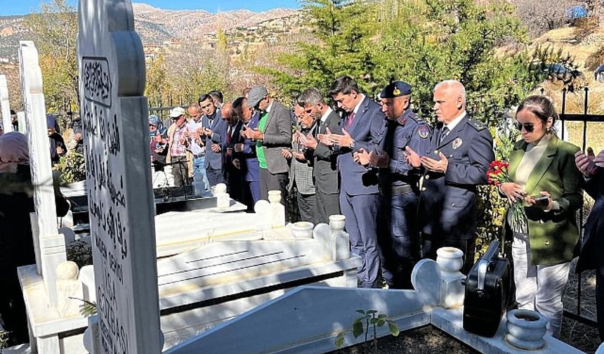 Maden Şehitleri Mezarları Başında Anıldı