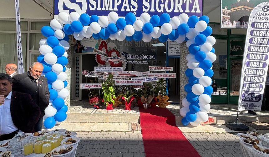 Simpaş Sigorta Karaman Şubesi Açıldı