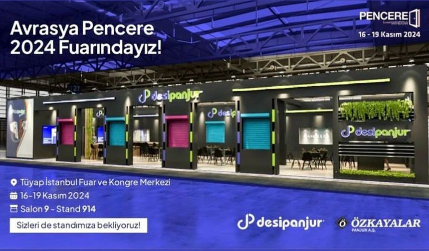 Desi Panjur, Avrasya Pencere 2024 Fuarı'nda