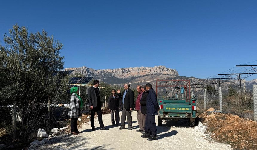 Ermenek’te Köy Ziyaretleri ve Altyapı Çalışmaları Hız Kesmiyor