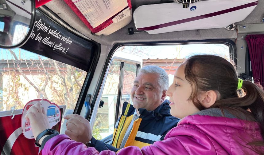 Karaman’da 'Fermuar Sistemi İle Yaşama Yol Ver' Kampanyası Kapsamında Şoförlere Bilgilendirme Yapıldı