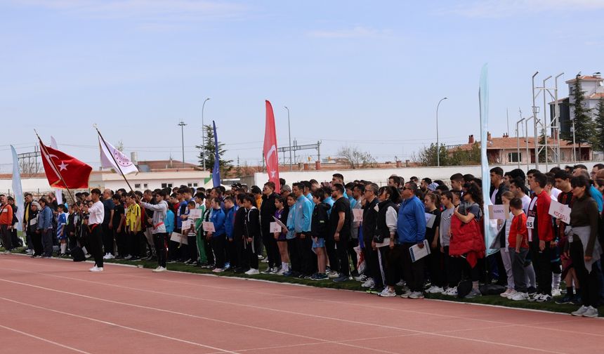 Karaman'da Özel Sporcular Atletizm Türkiye Finali Başladı