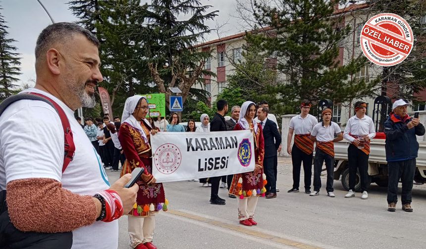 Karaman Lisesi'nde Anlamlı Buluşma Gerçekleşti