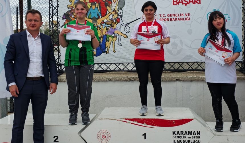 Özel Sporcular Türkiye Finalleri Karaman’da Sona Erdi