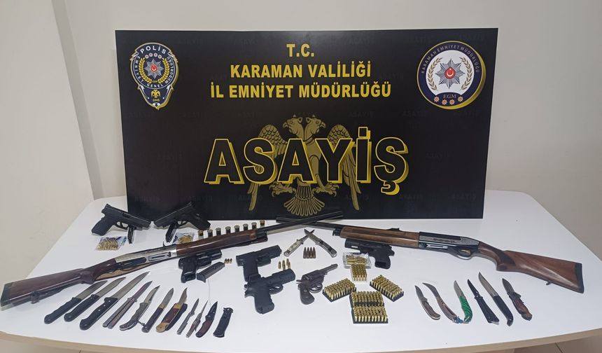 Karaman Emniyeti Suçlulara Geçit Vermiyor!