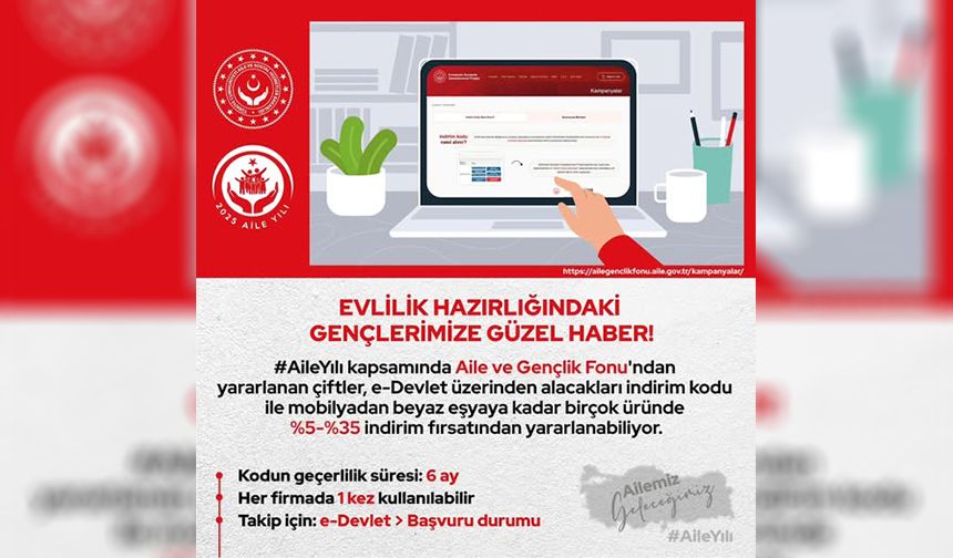 Evlilik Hazırlığındaki Gençlerimize Güzel Haber