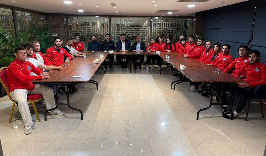 NEW KARAMAN OTEL GÜREŞÇİLERİ AĞIRLADI