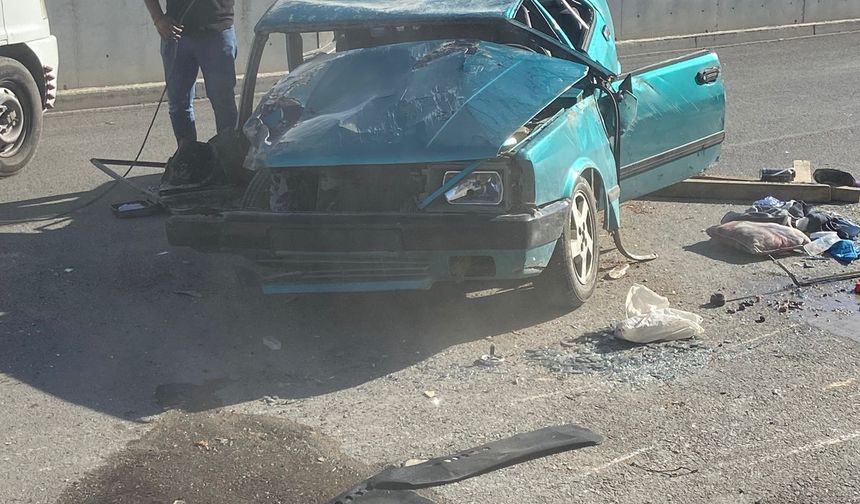 Karaman’da Otomobil Takla Attı: 1 Yaralı