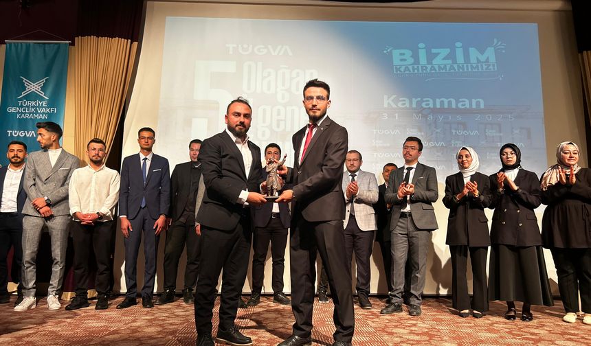 TÜGVA KARAMAN’DA DEVİR TESLİM