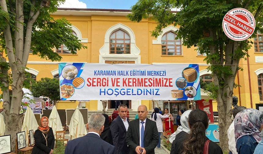 GAZİ KÜLTÜR SANAT MERKEZİ'NDE SERGİ VE KERMES AÇILIŞI GERÇEKLEŞTİ